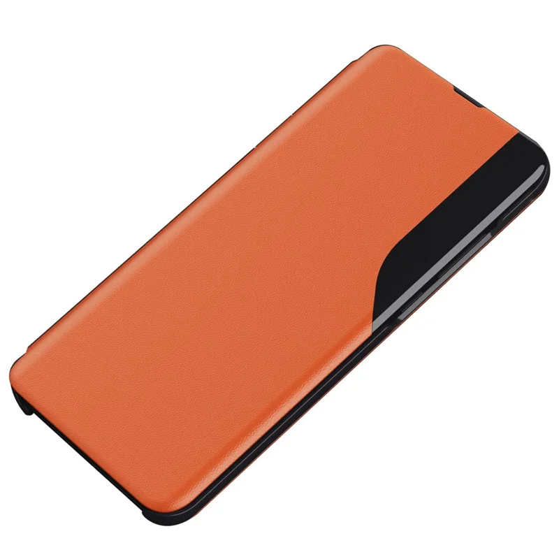 For Nothing Phone (1) 5G Phone Case Folio Flip PU Leather Stand Cover - Orange
