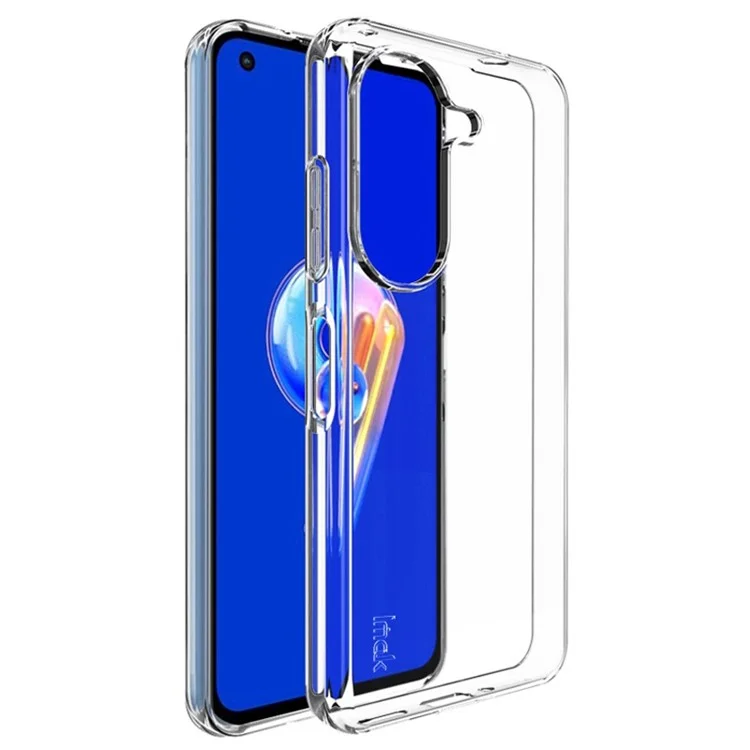 IMAK UX-5 Series для Asus Zenfone 9 5G Прозрачный ударопрочный чехол TPU Slim Прозрачный чехол для телефона - Прозрачный