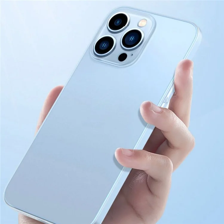 Yoobao Mattelefonhülle Für Iphone 13 Pro Max. 6,7 Zoll Ultra-dünner Anti-fall-deckungs-silikon+acryl-slim-gehäuse - Blau