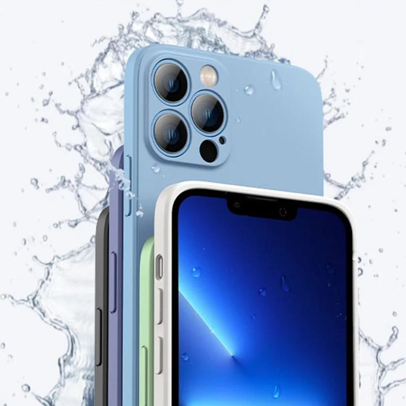 YOOBAO Protective Case for iPhone 13 Pro 6.1 inch Magnetic Silicone Case Scratch Resistant Slim Cover - Matcha Green