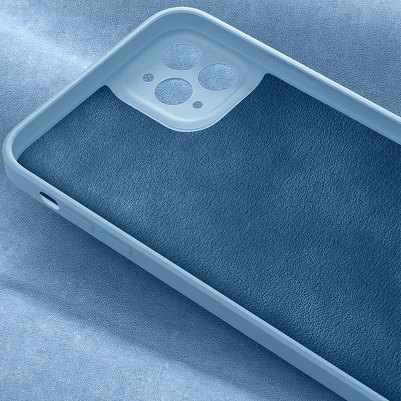 YOOBAO Magnetic Silicone Case for iPhone 13 Pro Max 6.7 inch Protective Phone Cover Shockproof Slim Case - Light Purple