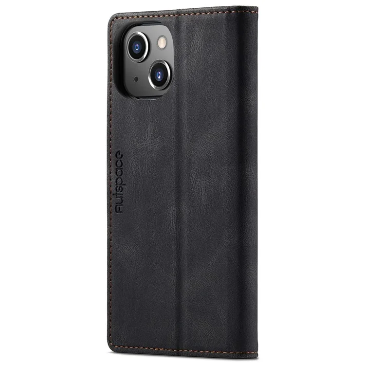 Serie AUTSPACE A01 Para Iphone 14 6.1 Pulgadas Case de Teléfonos Móvil - Negro