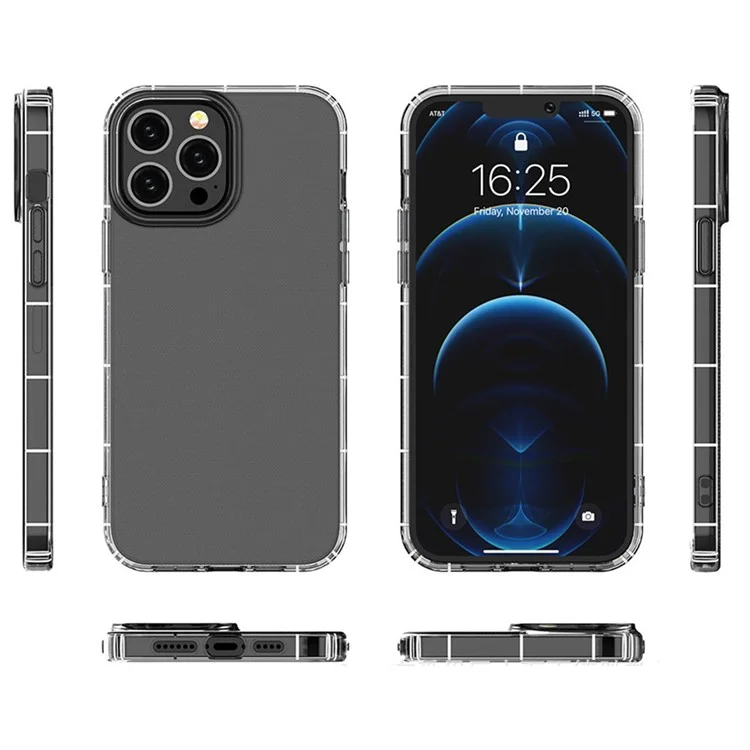 Crystal Clear Phone Case for iPhone 14 Pro 6.1 inch, Anti-drop Airbag Soft TPU Protective Cover