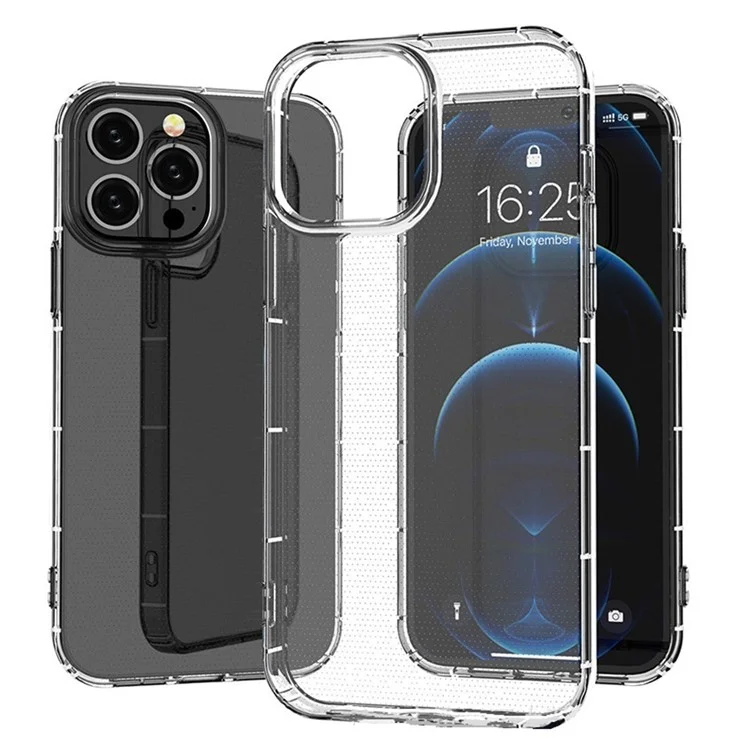 Per iPhone 14 Plus High Transparency TPU Case Airbag Protection Clear Phone Cover