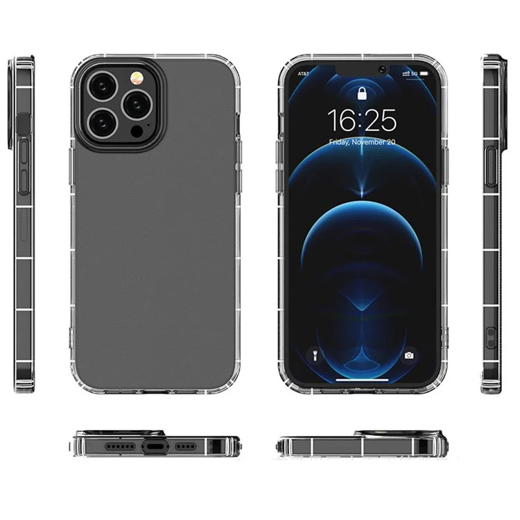 Per iPhone 14 Plus High Transparency TPU Case Airbag Protection Clear Phone Cover