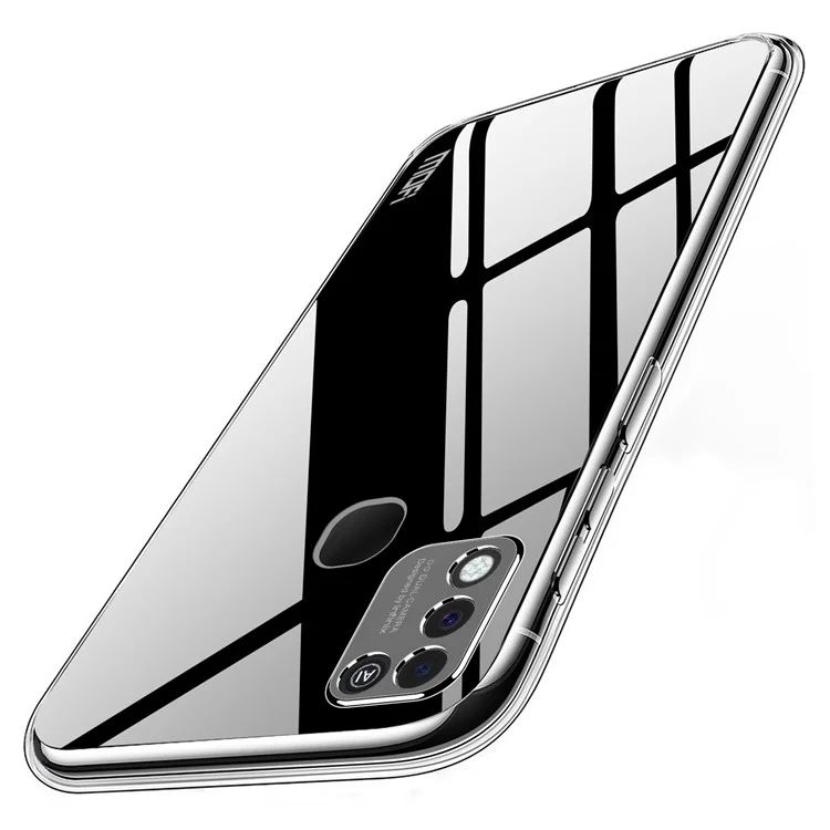 MOFI Para Infinix Hot 10 Play Crystal Clear Soft TPU Case Anti-scratch Teléfono Trasero
