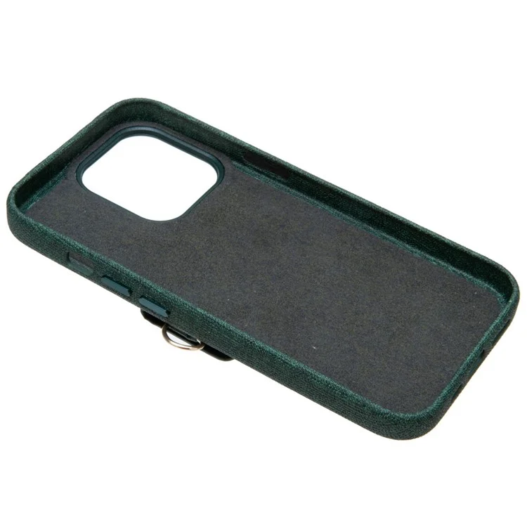 For iPhone 14 Plus Elephant Shaped Card Holder Mobile Phone Cover PU Leather Coated Liquid Silicone Phone Case - Blue