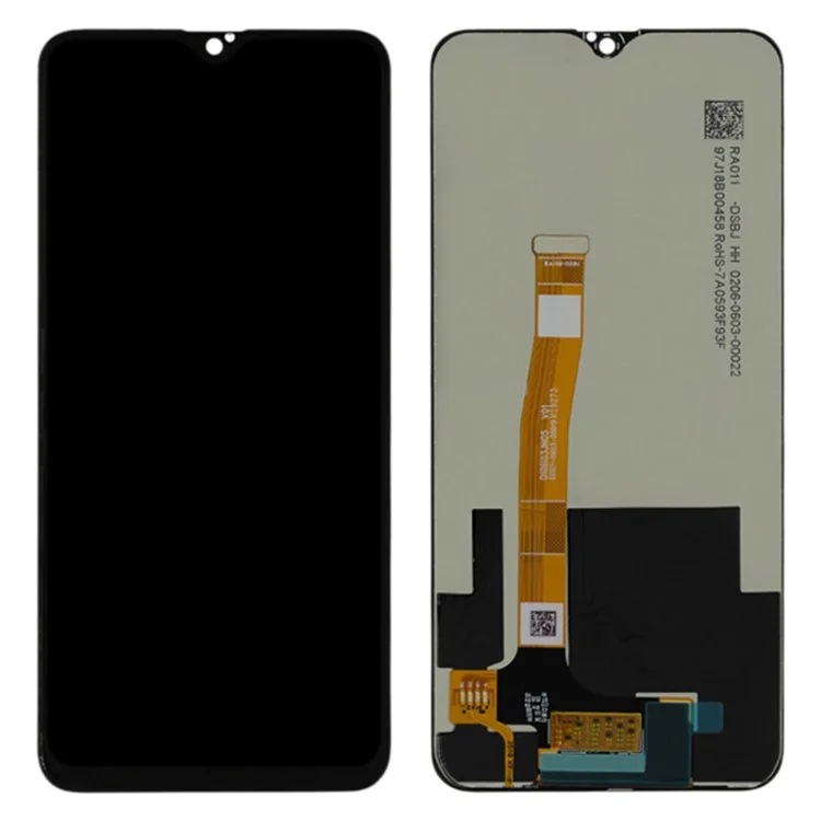 Para OPPO Realme 5 Pro / Realme Q Grade C LCD Screen and Digitizer Assembly Replacement Part (sem logotipo)