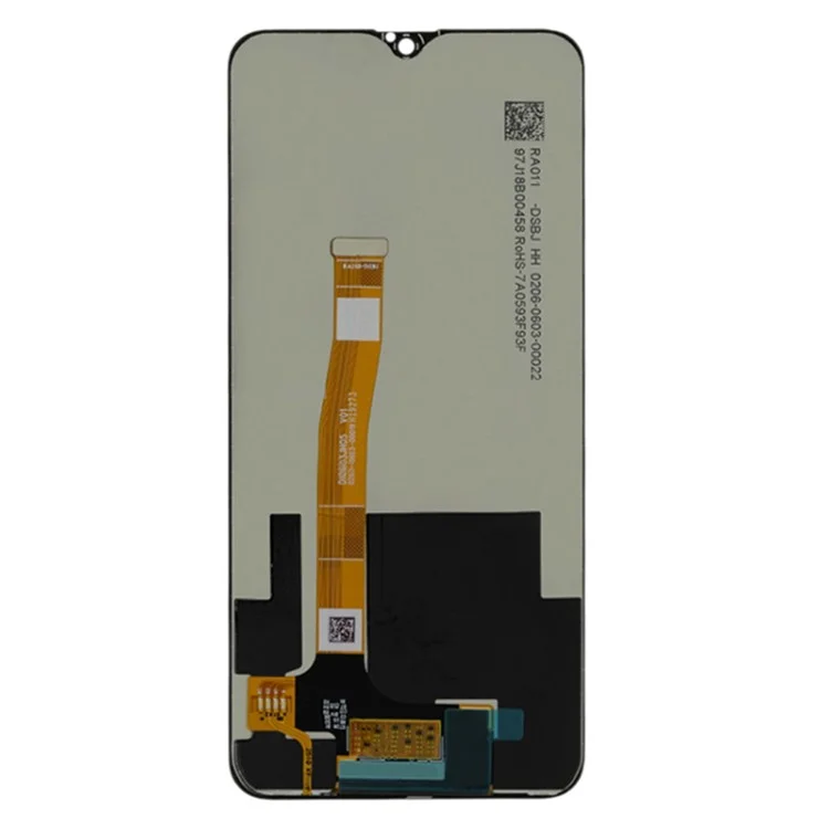 Para OPPO Realme 5 Pro / Realme Q Grade C LCD Screen and Digitizer Assembly Replacement Part (sem logotipo)
