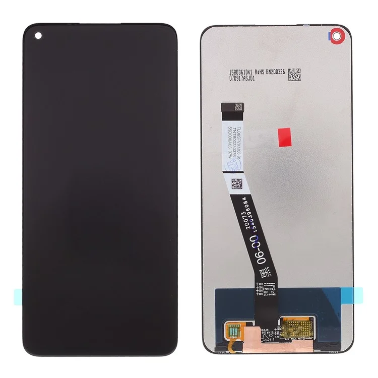 Per Xiaomi Redmi Note 9 4G (Qualcomm Snapdragon 662) / Redmi 10x 4G Grade C LCD Schermo e Digitazer Assembly Parte di Sostituzione (senza Logo)