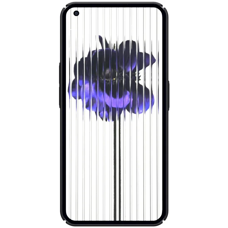 NILLKIN Frosted Shield Phone Case per Nothing phone (1) 5G, Guscio Protettivo in PC Opaco Antivento con Tagli Precisi - Nero