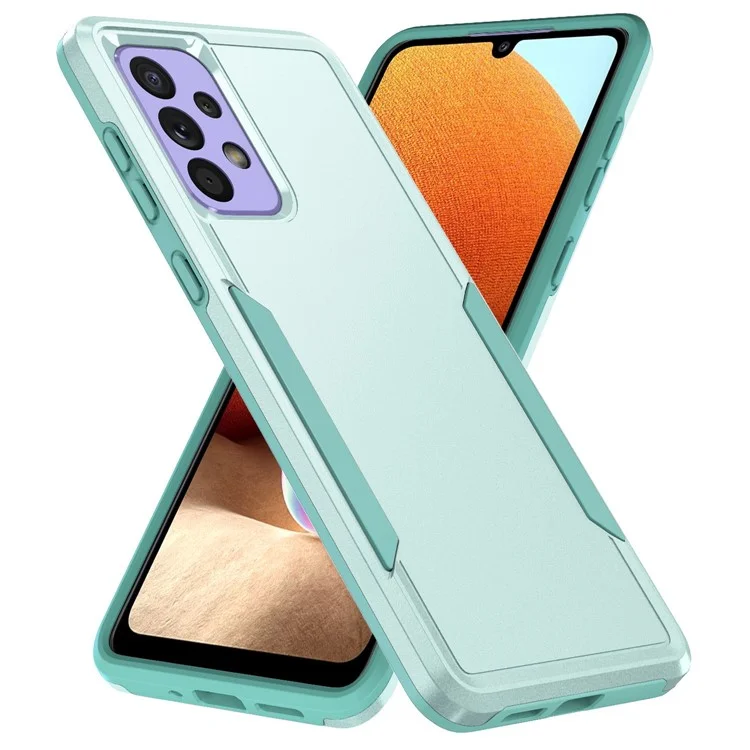 Slim Phone Case for Samsung Galaxy A53 5G, PC + TPU Shockproof Cover Anti-drop Phone Protector - Green