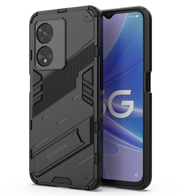 Для Oppo A97 5G Hybrid TPU + Пк. - Черный