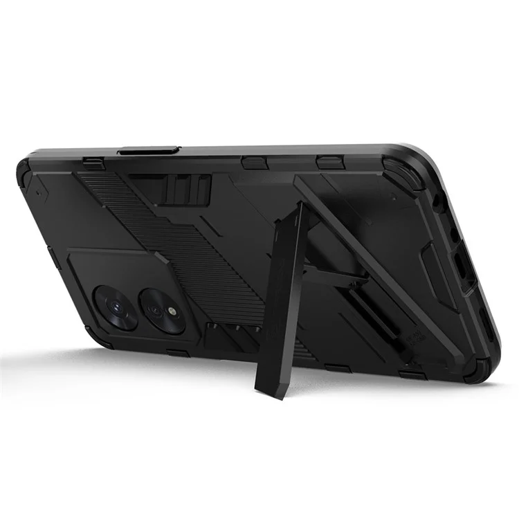 Для Oppo A97 5G Hybrid TPU + Пк. - Черный