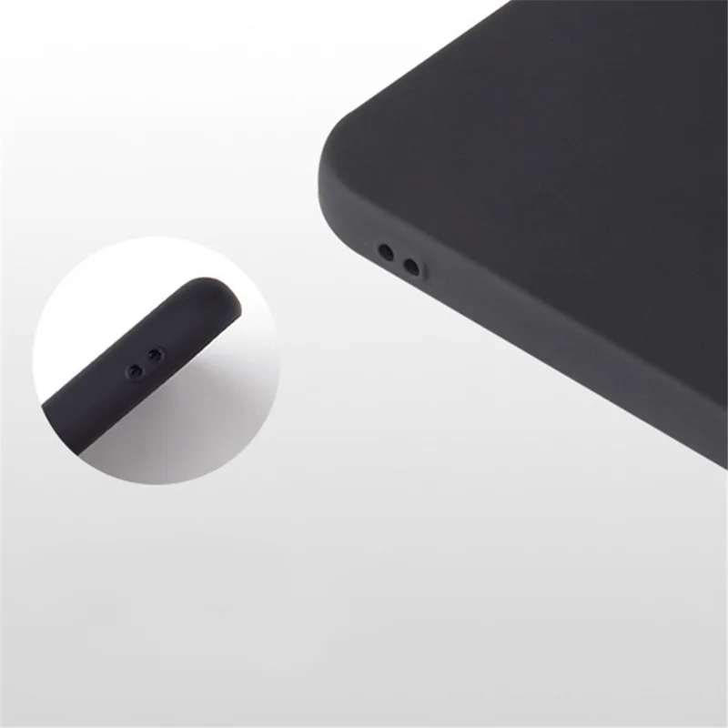 For iPhone 14 Pro Max 6.7 inch Matte TPU Phone Drop-proof Cover Anti-scratch Protective Case - Black