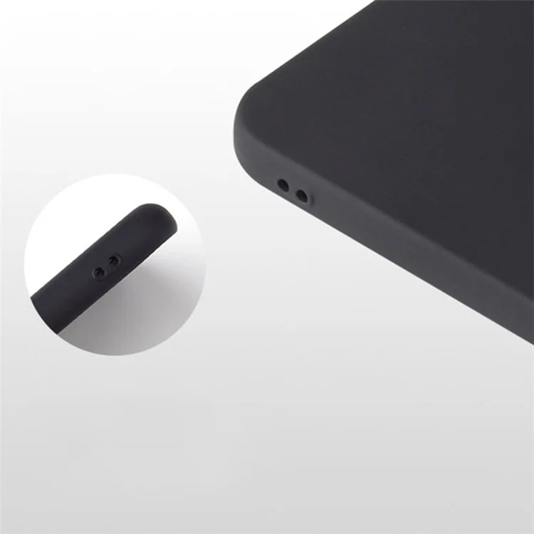 Für iPhone 14 Pro 6,1 Zoll Flexible TPU-Handyhülle Matt Anti-Drop Anti-Scratch Back Case - Schwarz