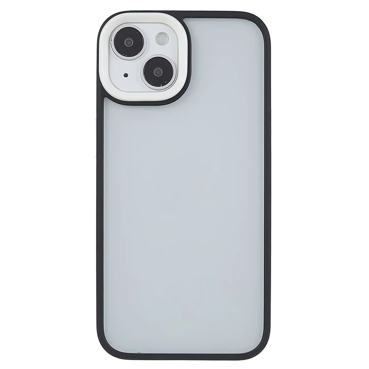Étui à L'épreuve Des Chocs Pour Iphone 14 Max Max 6,7 Pouces Anti-Drop Case Slim Tpu + Couverture de Téléphone Signage Acrylique - le Noir