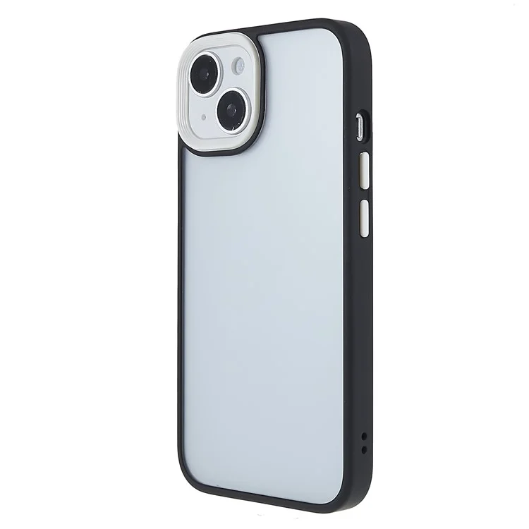 Étui à L'épreuve Des Chocs Pour Iphone 14 Max Max 6,7 Pouces Anti-Drop Case Slim Tpu + Couverture de Téléphone Signage Acrylique - le Noir
