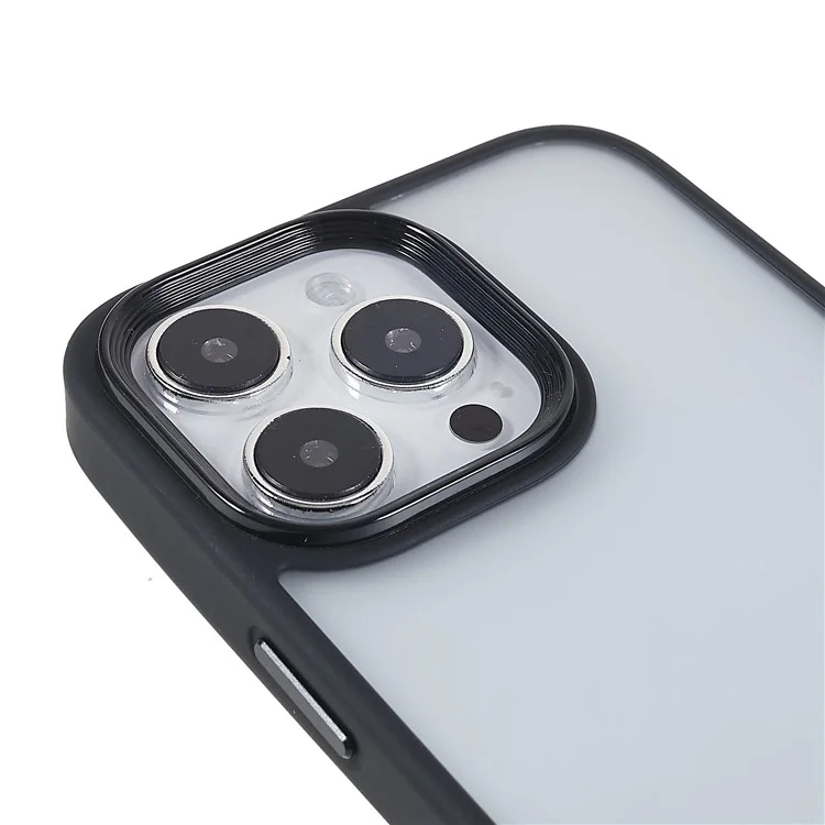 Shockpereploy Case Для Iphone 14 Pro 6,1 Дюйма с Кожей Телефона Tpu+акриловая Анти-капельница Тонкая Крышка - Черный