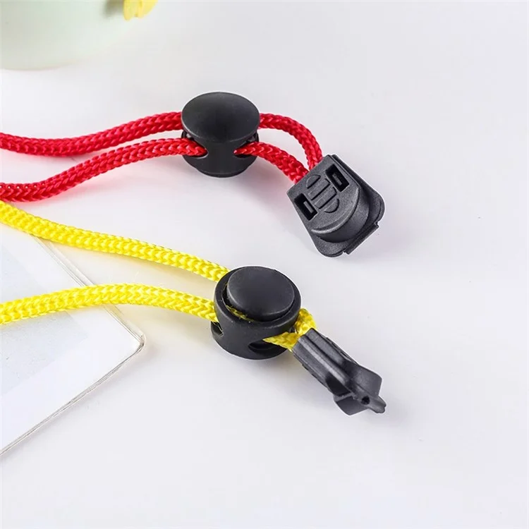Sachet étanche à 3 couches épaisses pour téléphone portable de moins de 7 pouces, pour la plage, la piscine, avec cordon réglable - Transparent