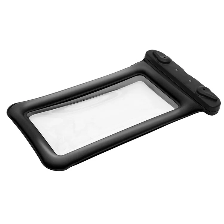 Sac étanche flottant pour téléphone portable de moins de 7,2 pouces pour la plage, la piscine - Blanc