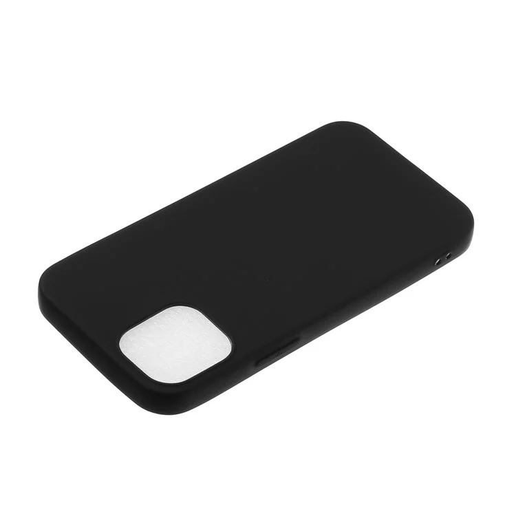 Per iPhone 14 6.1 pollici Candy Color Custodia per telefono Custodia protettiva in TPU antiurto - Nero