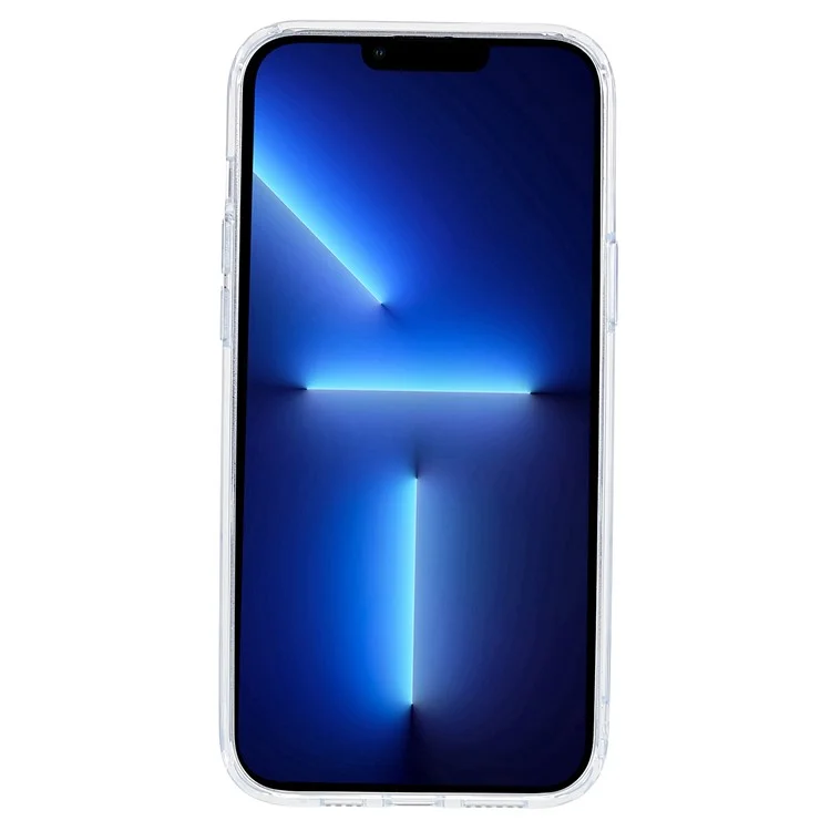 MUTURAL Für iPhone 14 Klare Hülle Kompatibel mit MagSafe Flexibles TPU Hartes PC Stoßfestes Cover