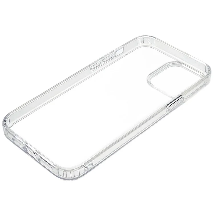 MUTURAL For iPhone 14 Plus Clear Cell Phone Case TPU Frame PC Back Anti-drop Protection Cover
