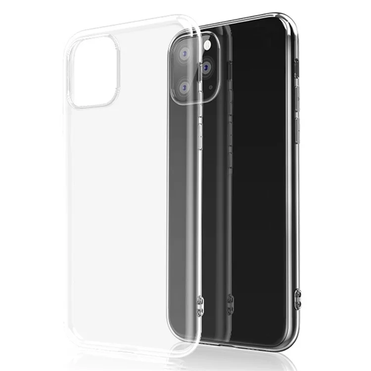 MUTURAL Flexible TPU Case for iPhone 14 Pro 6.1 inch, Crystal Clear Well-protected Phone Back Cover