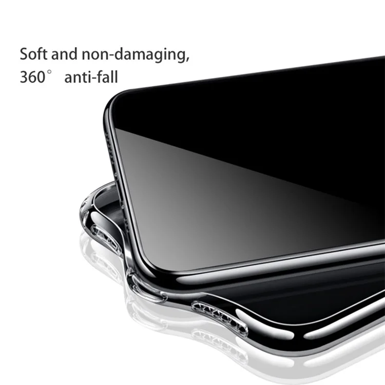 MUTURAL Flexible TPU Case for iPhone 14 Pro 6.1 inch, Crystal Clear Well-protected Phone Back Cover