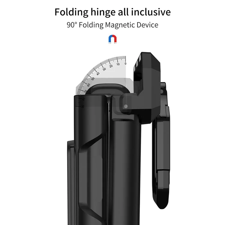 GKK para Samsung Galaxy Z Flip4 5G Funda de teléfono con bisagra magnética antirreflectante Protección de la cámara deslizante Cubierta trasera plegable dura de PC con soporte - Negro