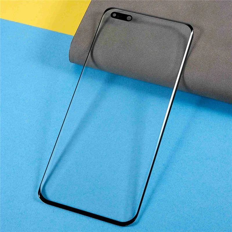 For Huawei P40 Pro Front Screen Glass Lens Replacement Part (without Logo)