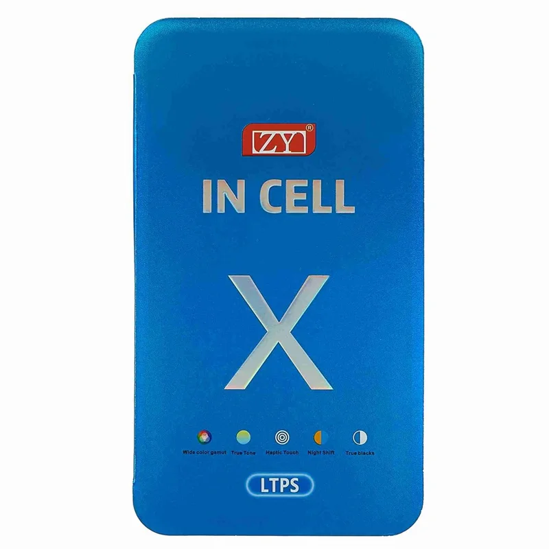 For iPhone X Grade C LCD Screen and Digitizer Assembly Replacement Part (ZY Incell Technology) (Without Logo)