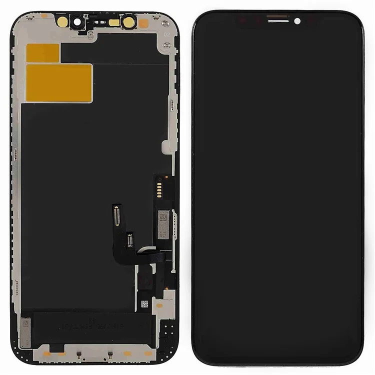 Für iPhone 12 / 12 Pro 6,1 Zoll Grade C LCD-Bildschirm und Digitizer-Baugruppe Ersatzteil (ZY In-Cell-Technologie) (ohne Logo)