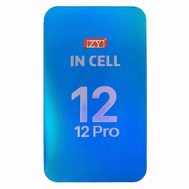 Für iPhone 12 / 12 Pro 6,1 Zoll Grade C LCD-Bildschirm und Digitizer-Baugruppe Ersatzteil (ZY In-Cell-Technologie) (ohne Logo)