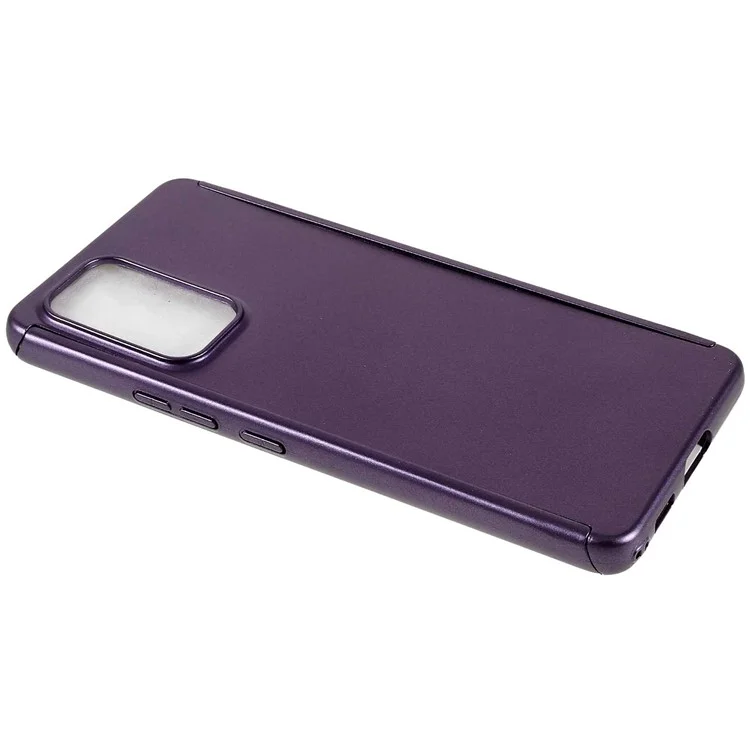 Тонкий Телефон Для Телефона Для Samsung Galaxy A32 5G Antipplop Phone Shell Costace Copect Speact с Защитным Экраном из Закаленного Стекла - Пурпурный