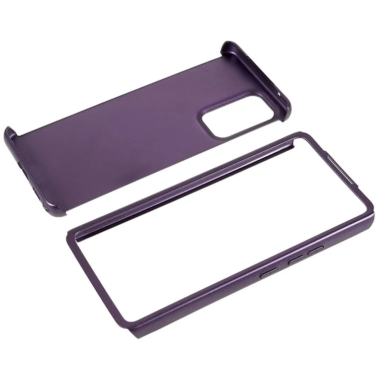 Тонкий Телефон Для Телефона Для Samsung Galaxy A32 5G Antipplop Phone Shell Costace Copect Speact с Защитным Экраном из Закаленного Стекла - Пурпурный