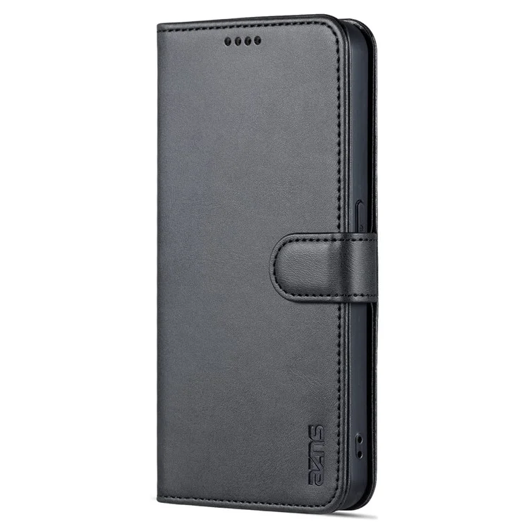 Case de Teléfono de la Billetera AZNS Para Nada de Teléfono (1) 5G Protectora Folio Folio Cubierta PU Cuero + Tpu Interior Estuche Con Soporte - Negro