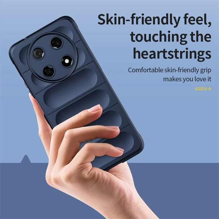 For Huawei Enjoy 50 Pro 4G / nova Y90 4G Phone Case Soft TPU Shockproof Case Mobile Phone Protective Cover - Dark Grey