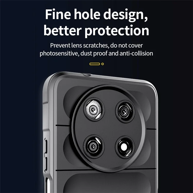 Para Huawei Enjoy 50 Pro 4G / nova Y90 4G Capa de Telefone Caso Soft TPU à Prova de Choque Capa de Telefone Móvel Protetora - Roxo Claro