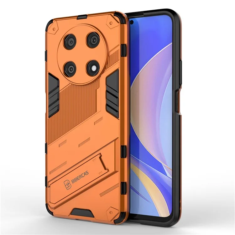 Для Huawei Наслаждайтесь 50 Pro 4G / Nova Y90 4G Shock-rase с Kickstand PC+TPU Hybrid Phone Case Antiplop Cover - Апельсин