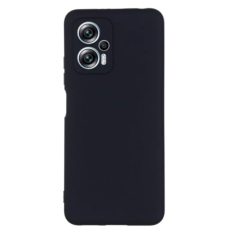 Чехол для смартфона Xiaomi Redmi Note 11T Pro 5G / Note 11T Pro+ 5G / Poco X4 GT 5G / Redmi K50i 5G, ударопрочный, жидкий силиконовый, с мягкой микроволоконной подкладкой, противоударный, с ремешком - черный
