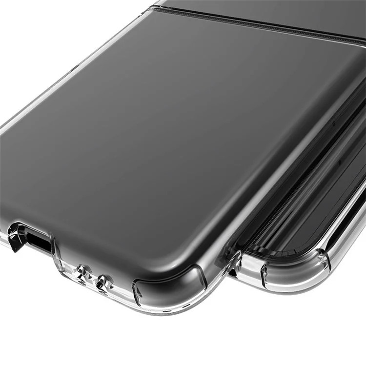 IMAK UX-6 Series per Samsung Galaxy Z Flip4 5G Custodia protettiva antiurto in TPU Clear Anti-caduta