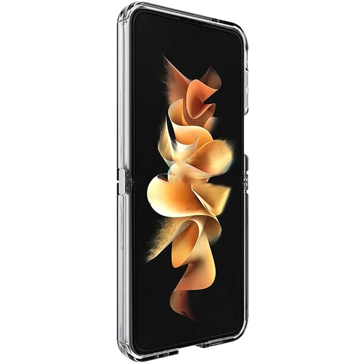IMAK UX-6 Series per Samsung Galaxy Z Flip4 5G Custodia protettiva antiurto in TPU Clear Anti-caduta