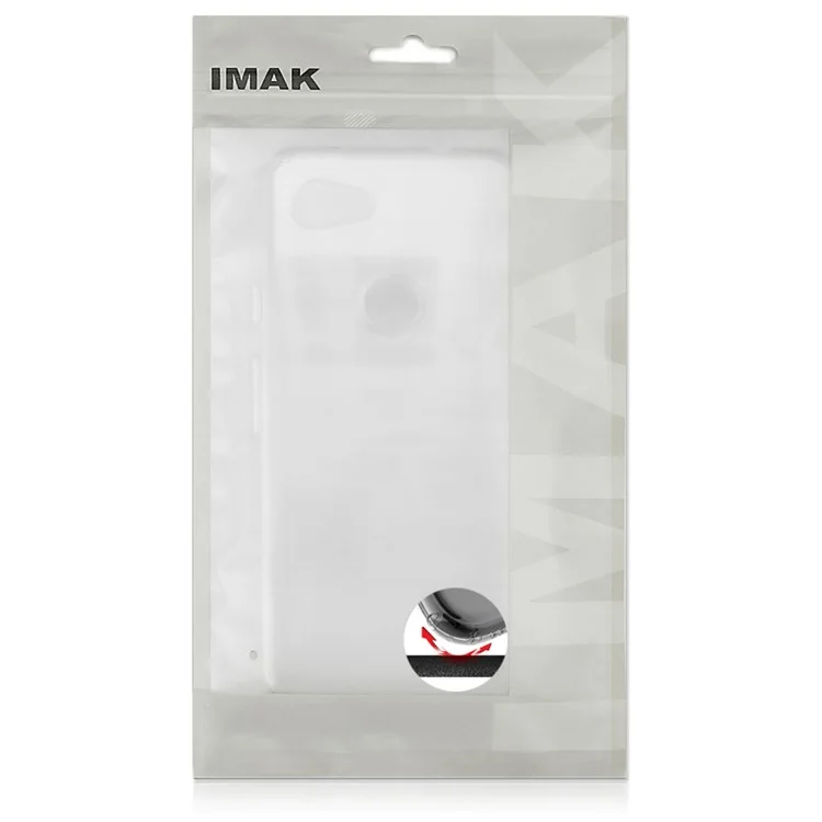 IMAK UX-6 Series per Samsung Galaxy Z Flip4 5G Custodia protettiva antiurto in TPU Clear Anti-caduta