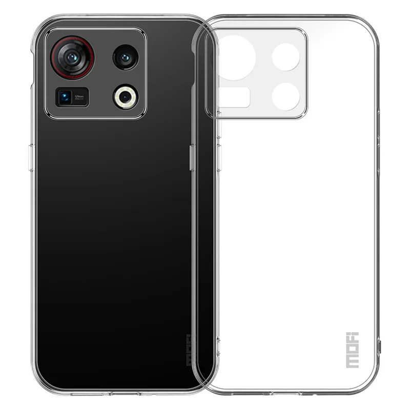 MOFI för ZTE nubia Z40S Pro 5G Drop-säker Flexibel TPU-fodral Välskyddat Telefon Klart Fodral