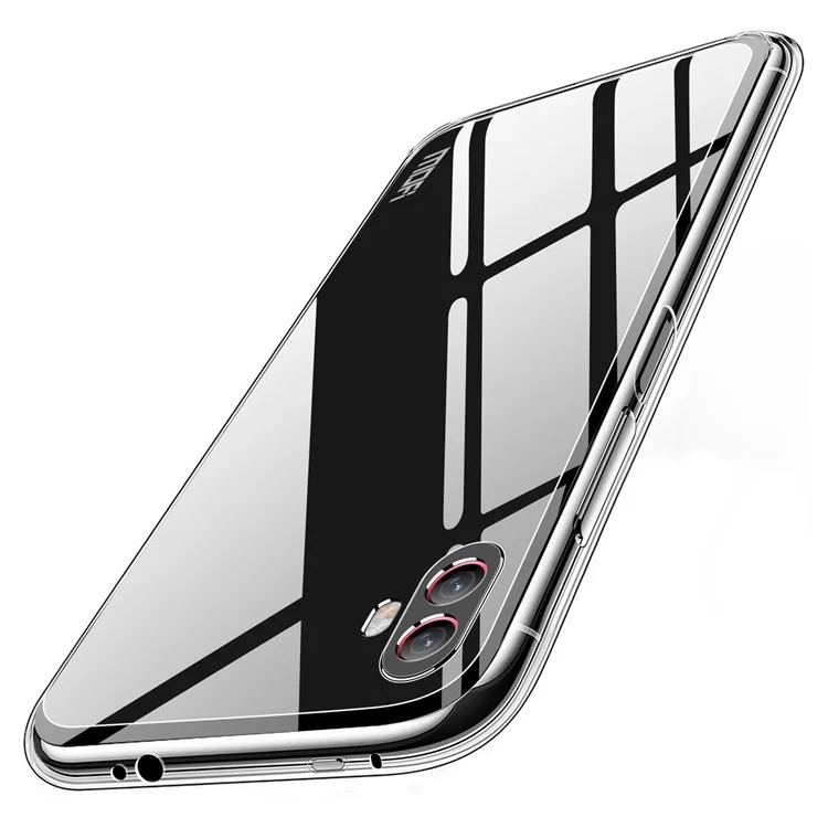 MOFI Pour Samsung Galaxy Xcover6 Pro 5G Étui en TPU flexible résistant aux chocs Bien protégé Couvre-téléphone anti-rayures transparent