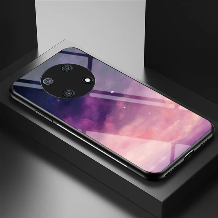 Per Huawei Goditi 50 Pro 4G / Nova Y90 4G Dipingendo Sky Starry Pattern Tempia Temped Glass Cove Telefono Con PC Hard PC - Dream Starry Sky