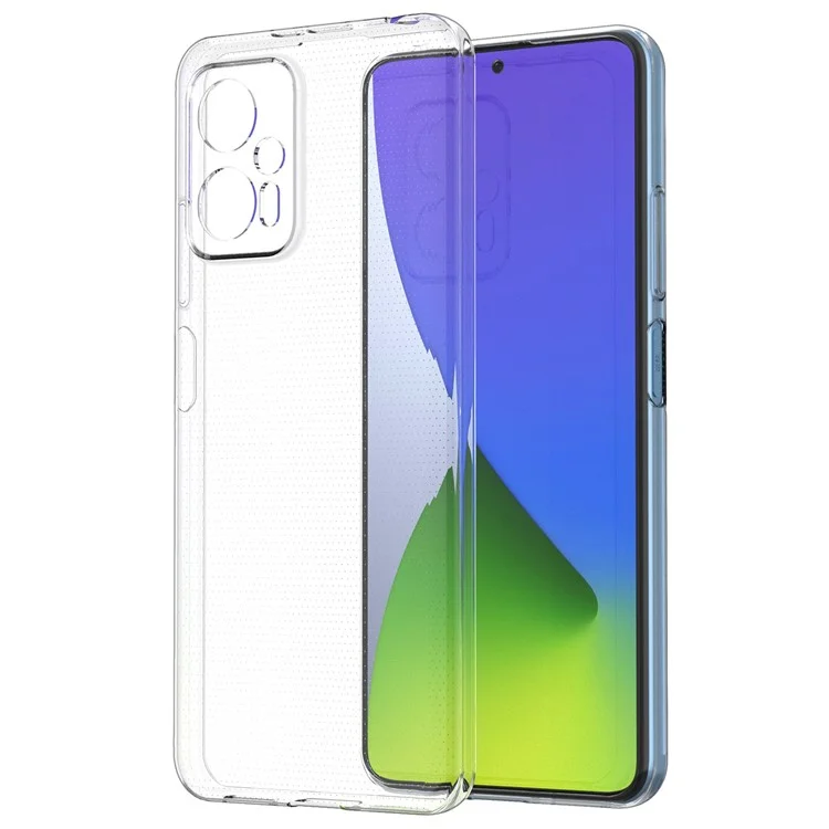 Para Xiaomi Redmi Note 11T Pro 5G / Note 11T Pro+ 5G / Poco X4 GT 5G / Redmi K50i 5G Funda de teléfono clara y ultradelgada Funda suave de TPU antigrabado