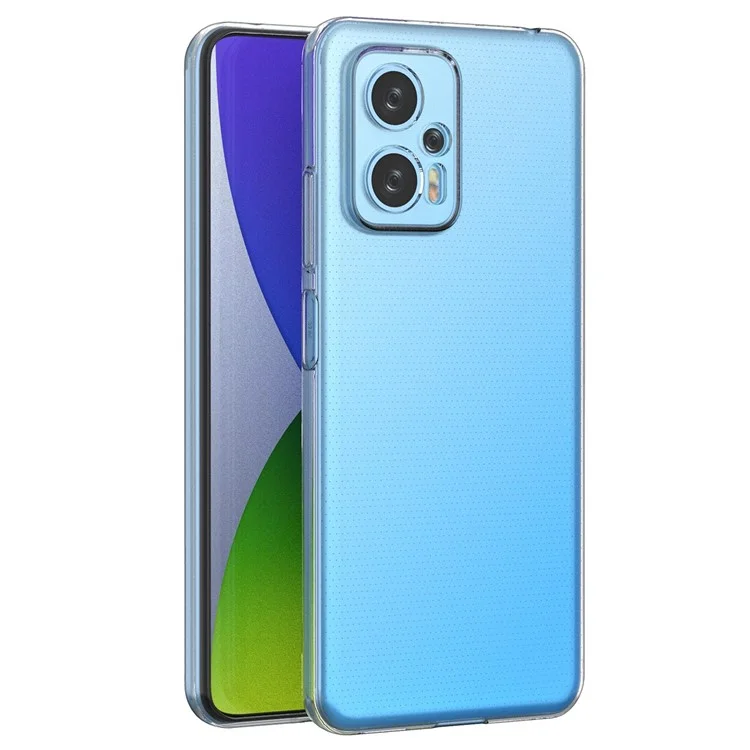 Para Xiaomi Redmi Note 11T Pro 5G / Note 11T Pro+ 5G / Poco X4 GT 5G / Redmi K50i 5G Funda de teléfono clara y ultradelgada Funda suave de TPU antigrabado